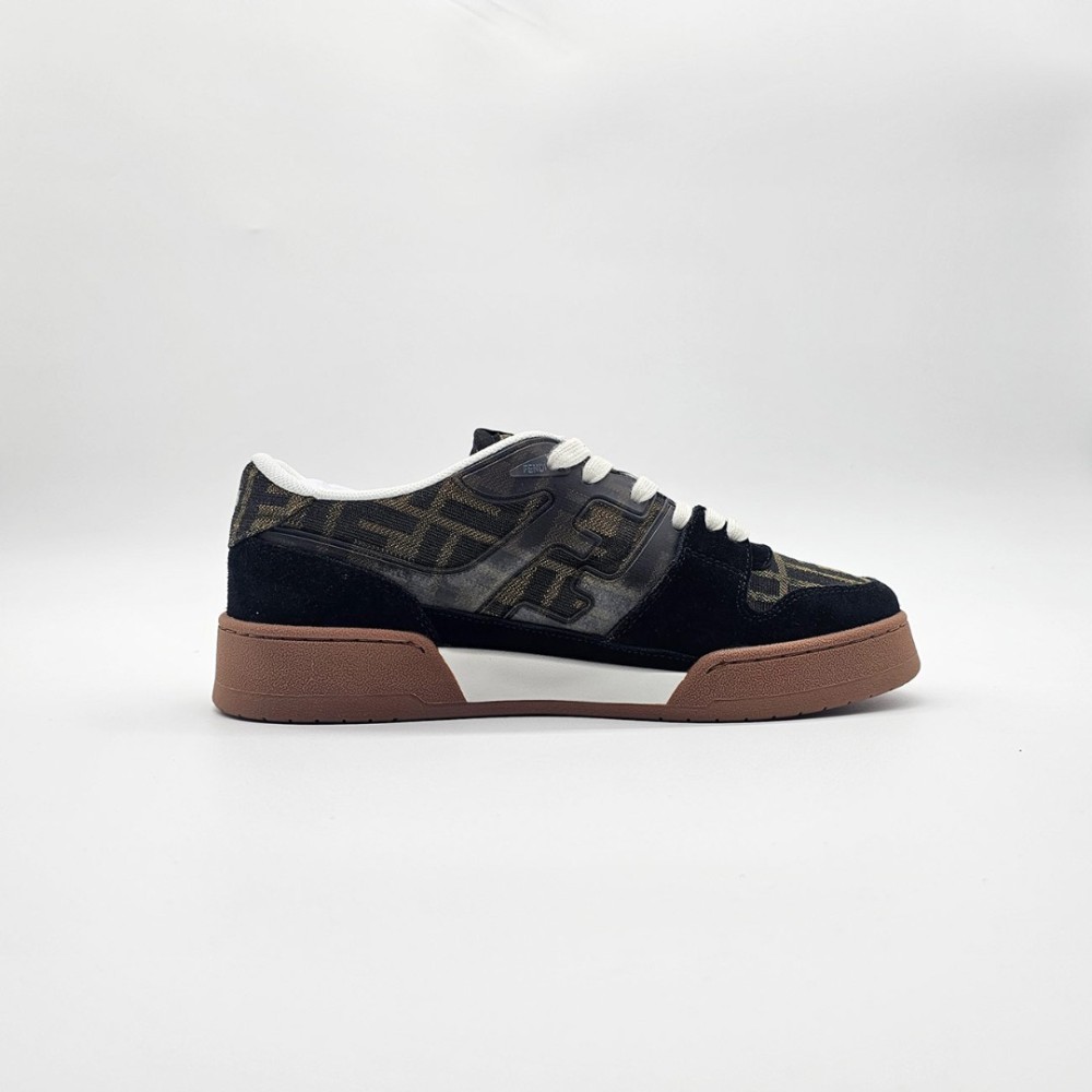 Fendi Match Leather Black - Soleo.gr