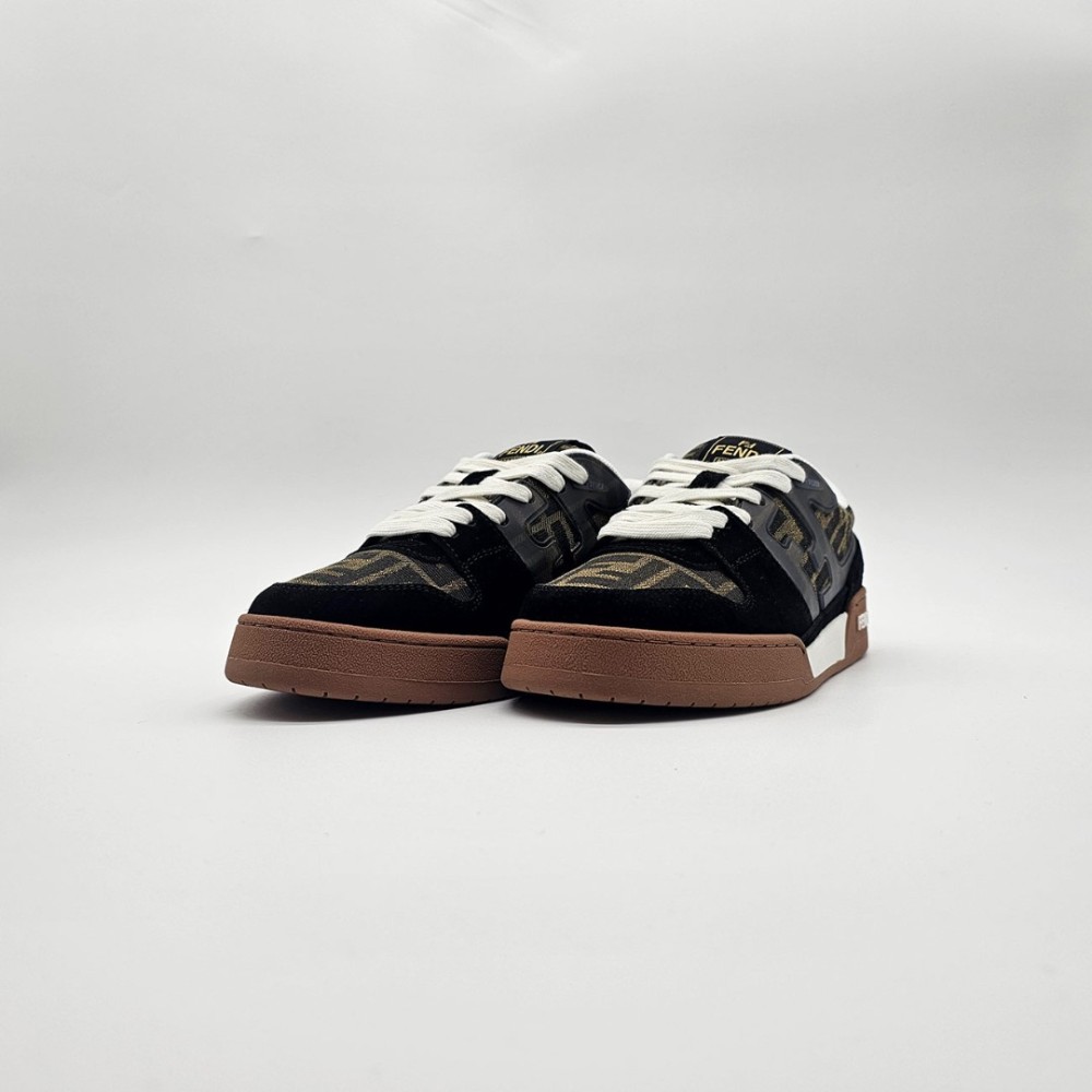 Fendi Match Leather Black - Soleo.gr