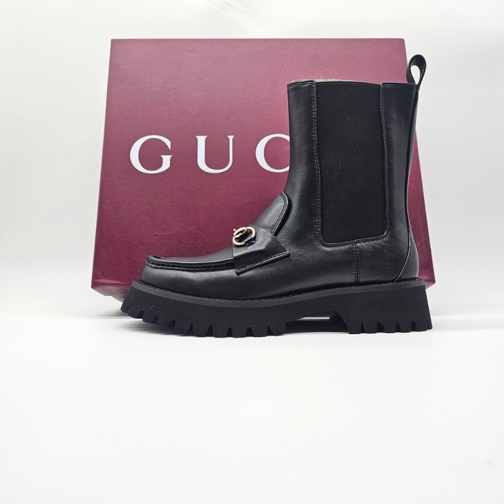 Gucci Horsebit Boots - Soleo.gr