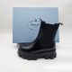 Prada Brushed Leather Chelsea Boots - Soleo.gr
